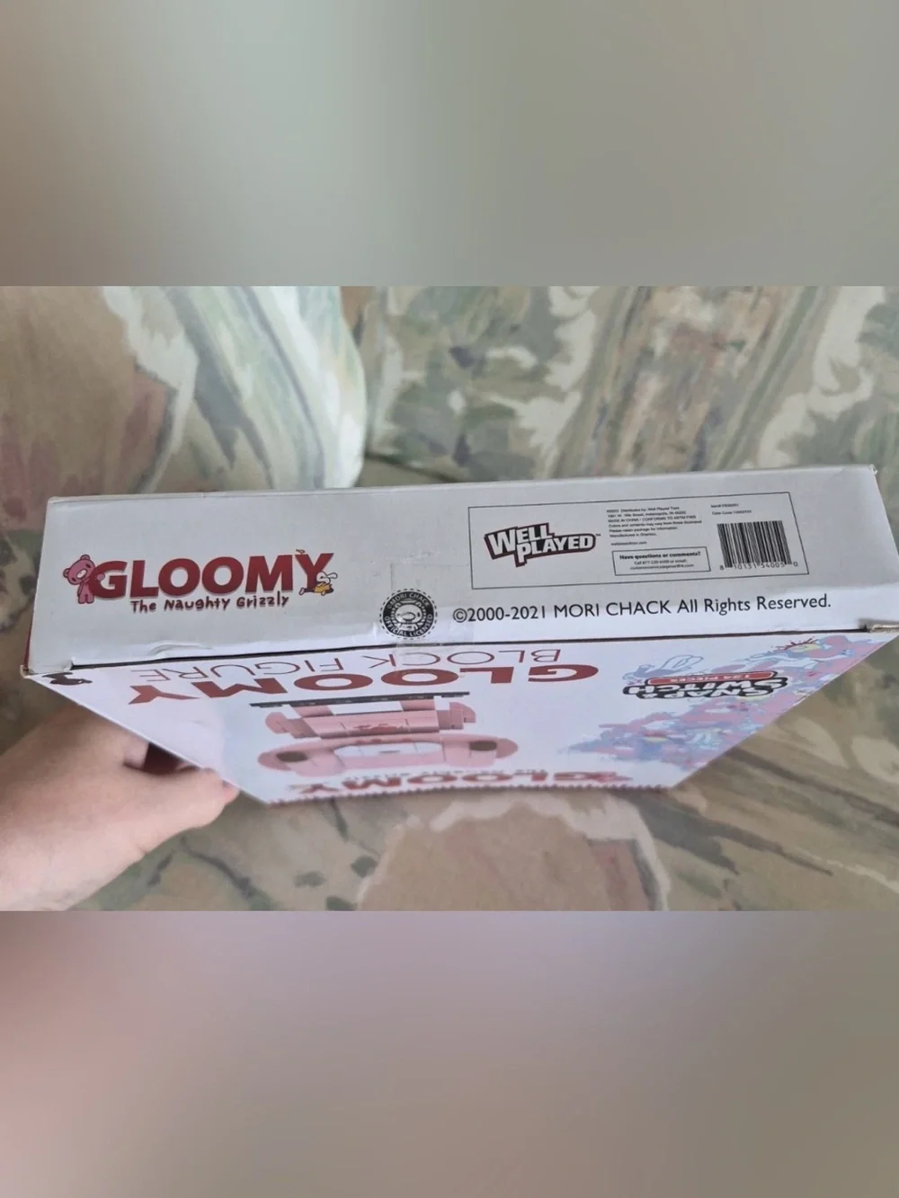 Gloomy Bear The Naughty Grizzly Block Figure Snap & Switch 124 Pcs CultureFly